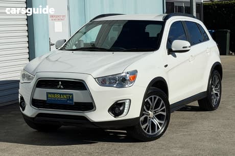 White 2016 Mitsubishi ASX Wagon Ls (2Wd)