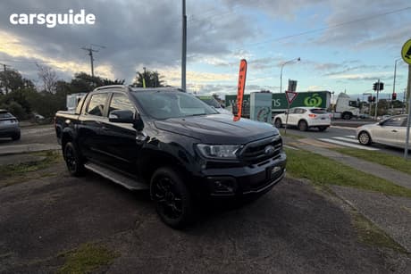 Black 2021 Ford Ranger Double Cab Pick Up Wildtrak 3.2 (4X4)