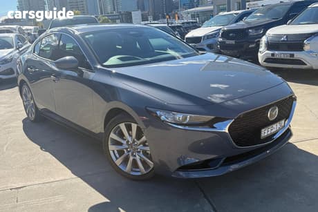 Grey 2023 Mazda 3 Hatchback G25 Gt