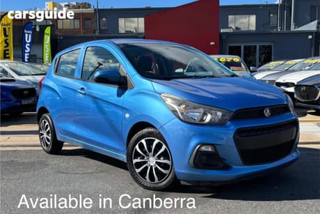 Blue 2016 Holden Spark Hatchback Ls