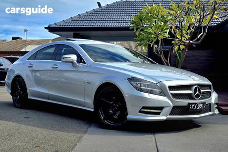 Silver 2011 Mercedes-Benz CLS350 Coupe Be