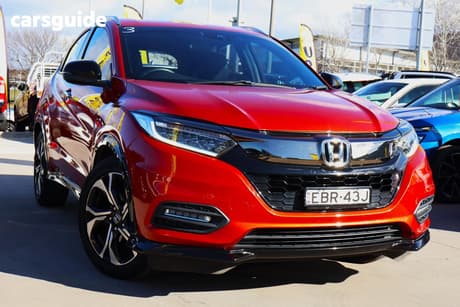Orange 2019 Honda HR-V Wagon Rs