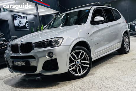Silver 2018 BMW X3 Wagon Xdrive 20D