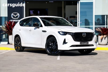 White 2025 Mazda CX-60 Wagon P50E Gt Vision Phev