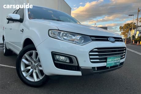 White 2015 Ford Territory Wagon Ts (Rwd)