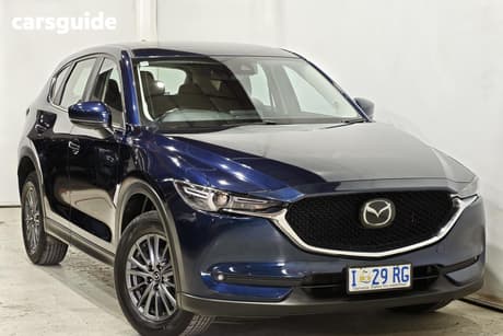 Blue 2019 Mazda CX-5 Wagon Maxx Sport (4X2)