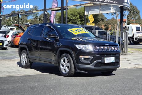 Black 2018 Jeep Compass Wagon Longitude (Fwd)