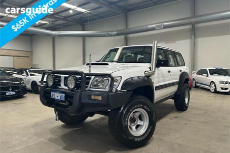 White 2003 Nissan Patrol Wagon St (4X4)
