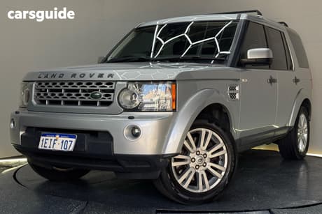 Silver 2012 Land Rover Discovery 4 Wagon 3.0 Sdv6 Se