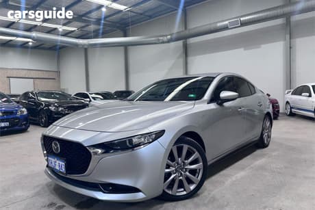 Silver 2020 Mazda 3 Sedan G20 Touring
