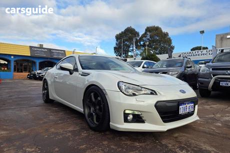 White 2014 Subaru BRZ Coupe