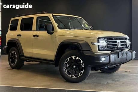 Gold 2026 GWM Tank 300 Wagon Ultra Phev