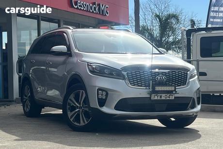 Silver 2019 Kia Sorento Wagon Gt-Line (4X4)