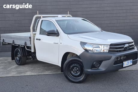 White 2022 Toyota Hilux Cab Chassis Workmate (4X2)