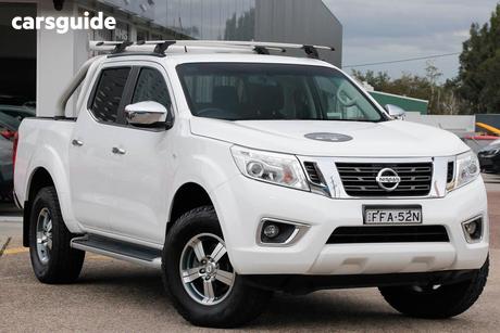 White 2016 Nissan Navara Dual Cab Utility St (4X4)