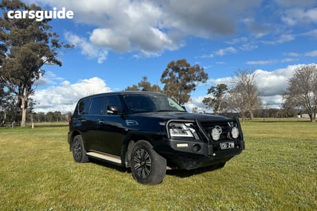 Black 2023 Nissan Patrol Wagon Ti (4X4)