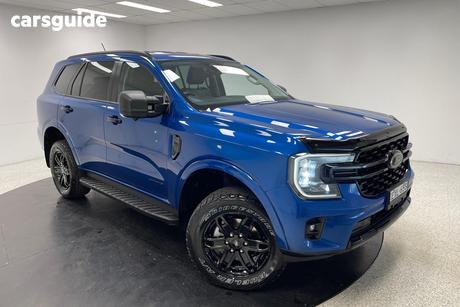 Blue 2022 Ford Everest Wagon Sport (4X4)