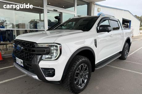 White 2022 Ford Ranger Double Cab Pick Up Wildtrak 3.0 (4X4)