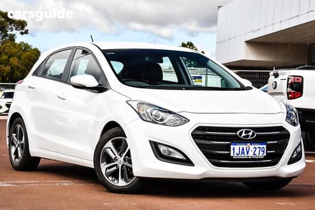 White 2015 Hyundai I30 Hatchback Active X