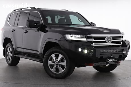 Black 2022 Toyota Landcruiser Wagon Lc300 Vx (4X4)