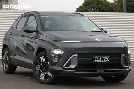Grey 2026 Hyundai Kona Wagon Hybrid Elite