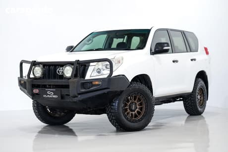 White 2012 Toyota Landcruiser Wagon Gxl (4X4)