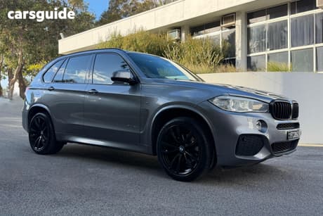 Silver 2015 BMW X5 Wagon Xdrive 30D