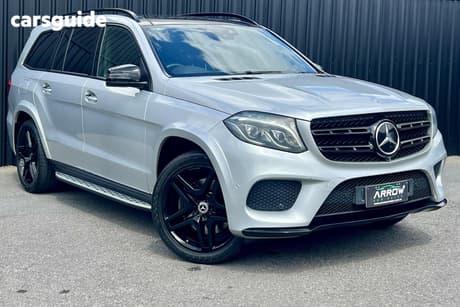 Silver 2016 Mercedes-Benz GLS500 Wagon 4Matic