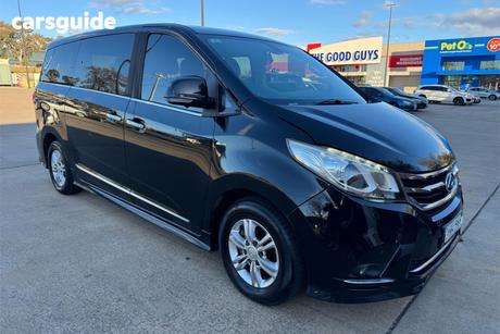 Black 2018 LDV G10 Wagon Executive (7 Seat)