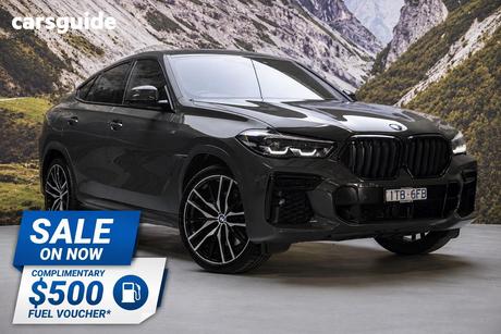Grey 2022 BMW X6 Coupe Xdrive30D M Sport