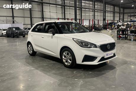 White 2024 MG MG3 Hatchback Core