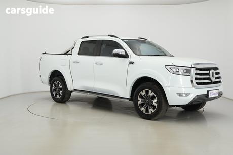 White 2023 GWM UTE Dual Cab Utility Cannon-L (4X4)