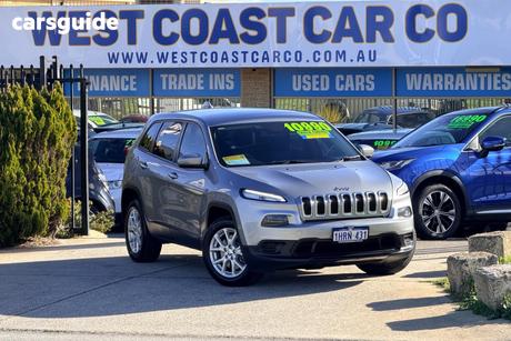 Silver 2015 Jeep Cherokee Wagon Sport (4X2)