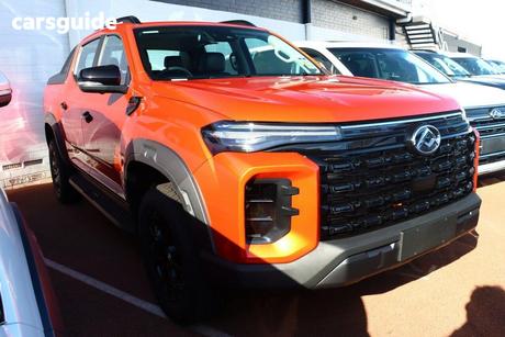 Orange 2026 LDV T60 Double Cab Utility Max Plus (4X4)