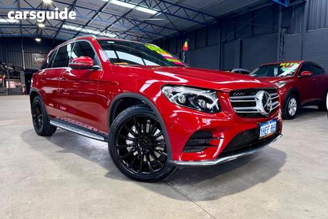 Red 2015 Mercedes-Benz GLC250 Wagon D