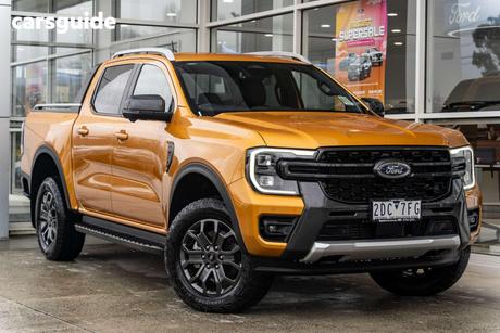 Yellow 2025 Ford Ranger Double Cab Pick Up Wildtrak 3.0 (4X4)
