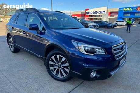 Blue 2016 Subaru Outback Wagon 2.5I Premium