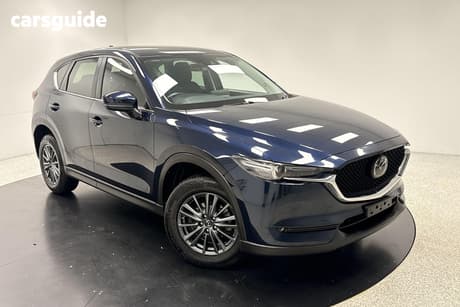 Blue 2021 Mazda CX-5 Wagon Maxx Sport (Fwd)