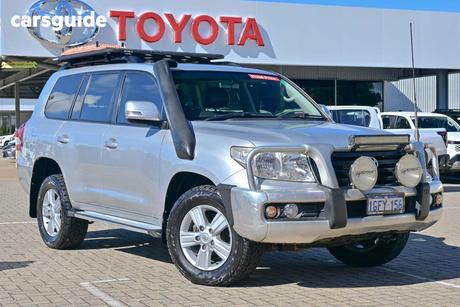 Silver 2012 Toyota Landcruiser Wagon Gxl (4X4)