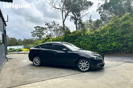 Black 2016 Mazda 3 Sedan Sp25 Gt