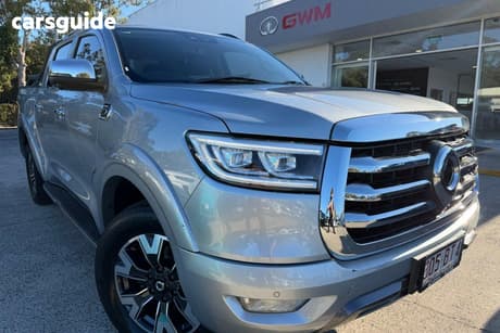 Silver 2021 GWM UTE Dual Cab Utility Cannon-X (4X4)