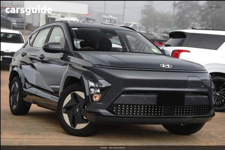 Grey 2026 Hyundai Kona Wagon Electric Ext Range