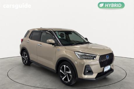 Beige 2022 Daihatsu Rocky SUV PREMIUM G HEV PANORAMA MONITOR PACK