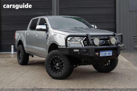 Grey 2019 Ford Ranger Double Cab Pick Up Xlt 2.0 (4X4)