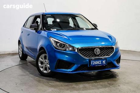 Blue 2024 MG MG3 Hatchback Core