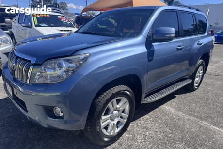 Blue 2009 Toyota Landcruiser Prado Wagon Kakadu (4X4)