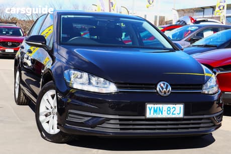 Black 2018 Volkswagen Golf Hatchback 110 Tsi