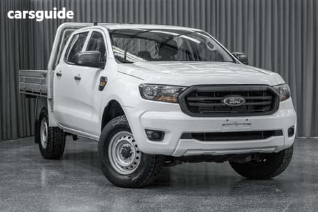 White 2021 Ford Ranger Double Cab Chassis Xl 2.2 Hi-Rider (4X2)