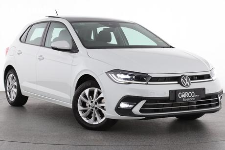 White 2025 Volkswagen Polo Hatchback Style