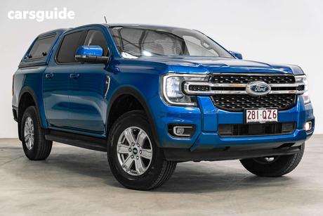 Blue 2022 Ford Ranger Double Cab Pick Up Xlt 2.0 (4X4)